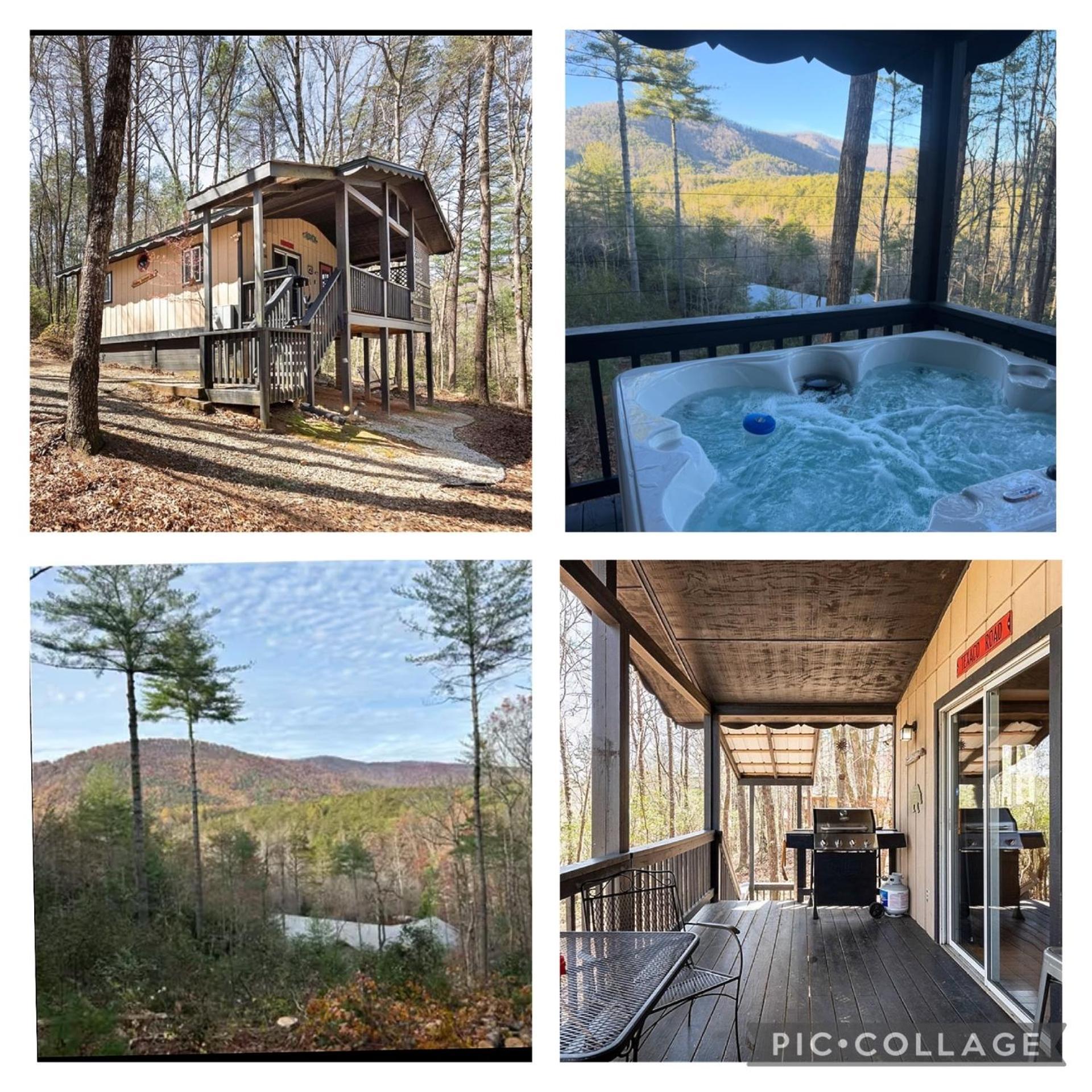 Mountain-Top Cabin Get-Away With Hot Tub And A View Sautee Nacoochee Exterior photo